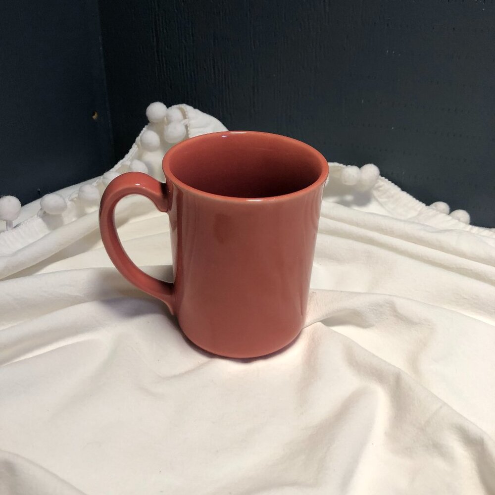 Vintage Corning Ware Salmon/Pink Color Collectible Coffee Mug (1)